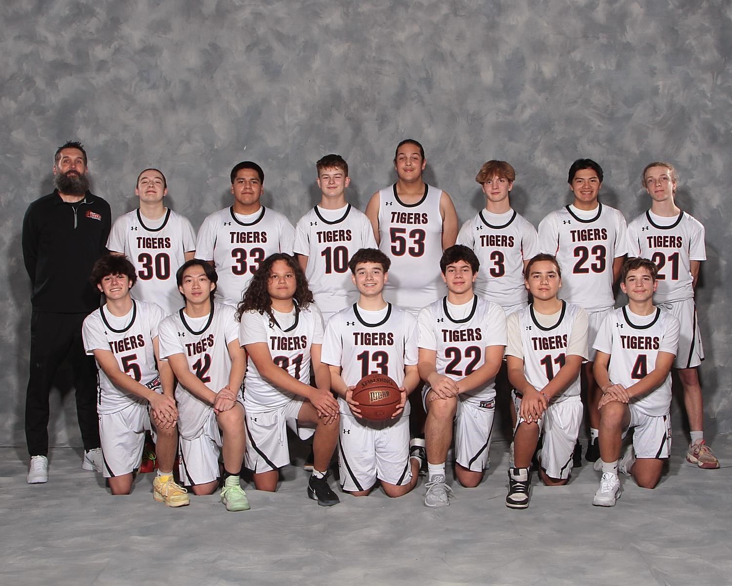 2024-25 JV Boys Basketball Team